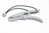 Load image into Gallery viewer, The Fish Grip Jr - Gray with Lanyard