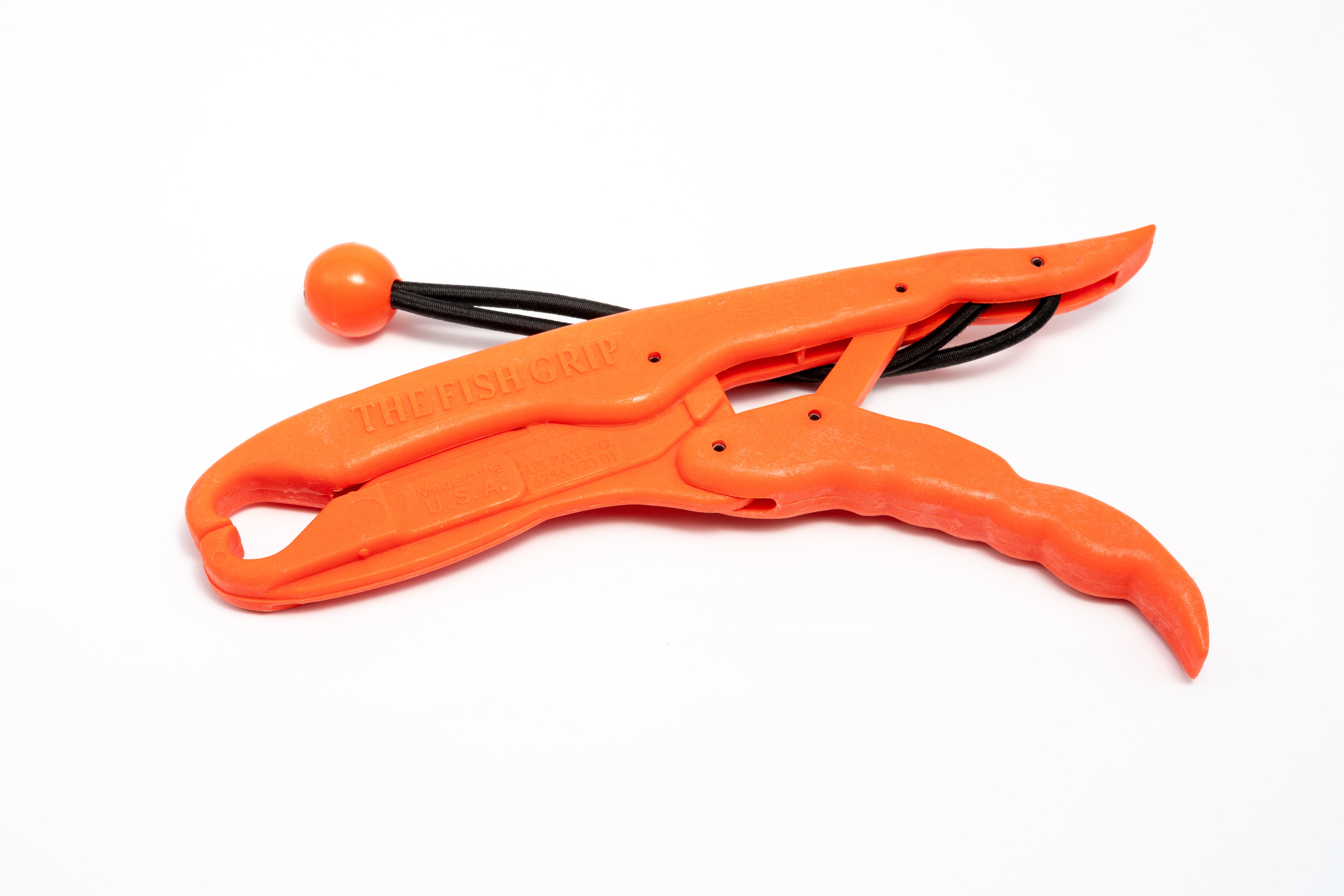The Fish Grip - Orange with Lanyard – PointClickFish.com Outdoors