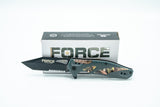 Load image into Gallery viewer, Force On Force Pocket Knife - Mossy Oak Pattern